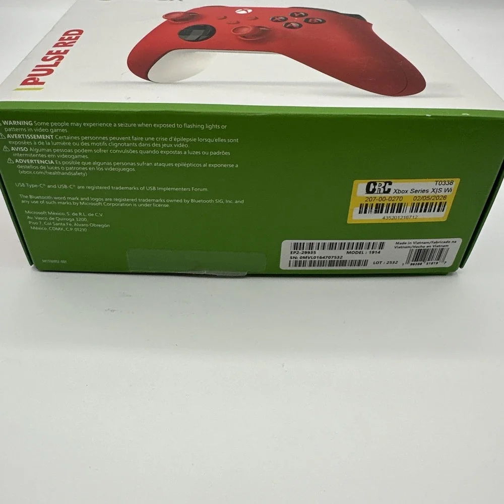 Xbox Series X|S Wireless Controller - Pulse Red